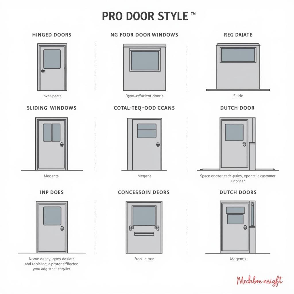 Different Food Truck Door Styles and Their Functionality