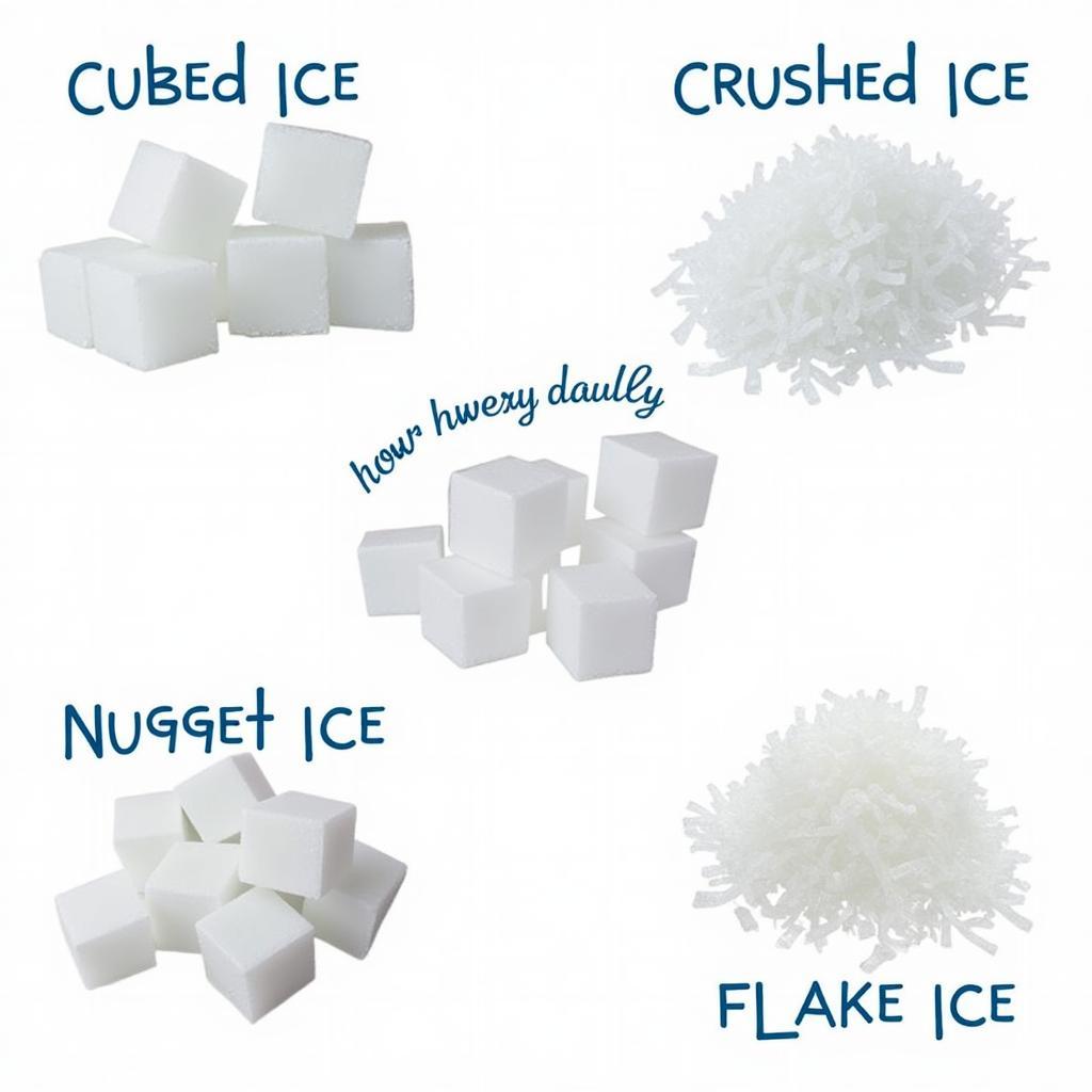 Different Types of Ice for Food Trucks