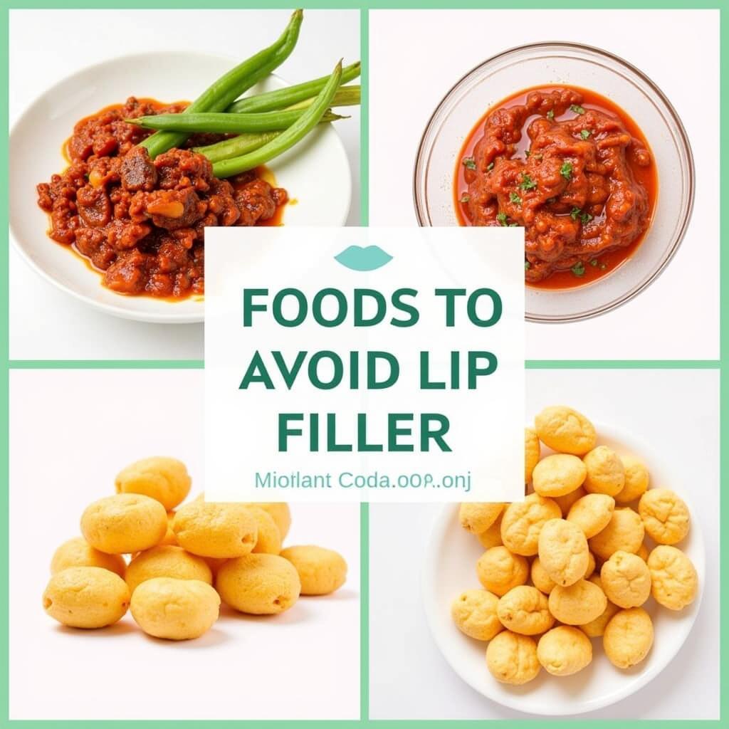 Foods to Steer Clear Of After Getting Lip Fillers