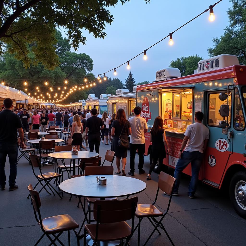 Food Truck Event in Foster City