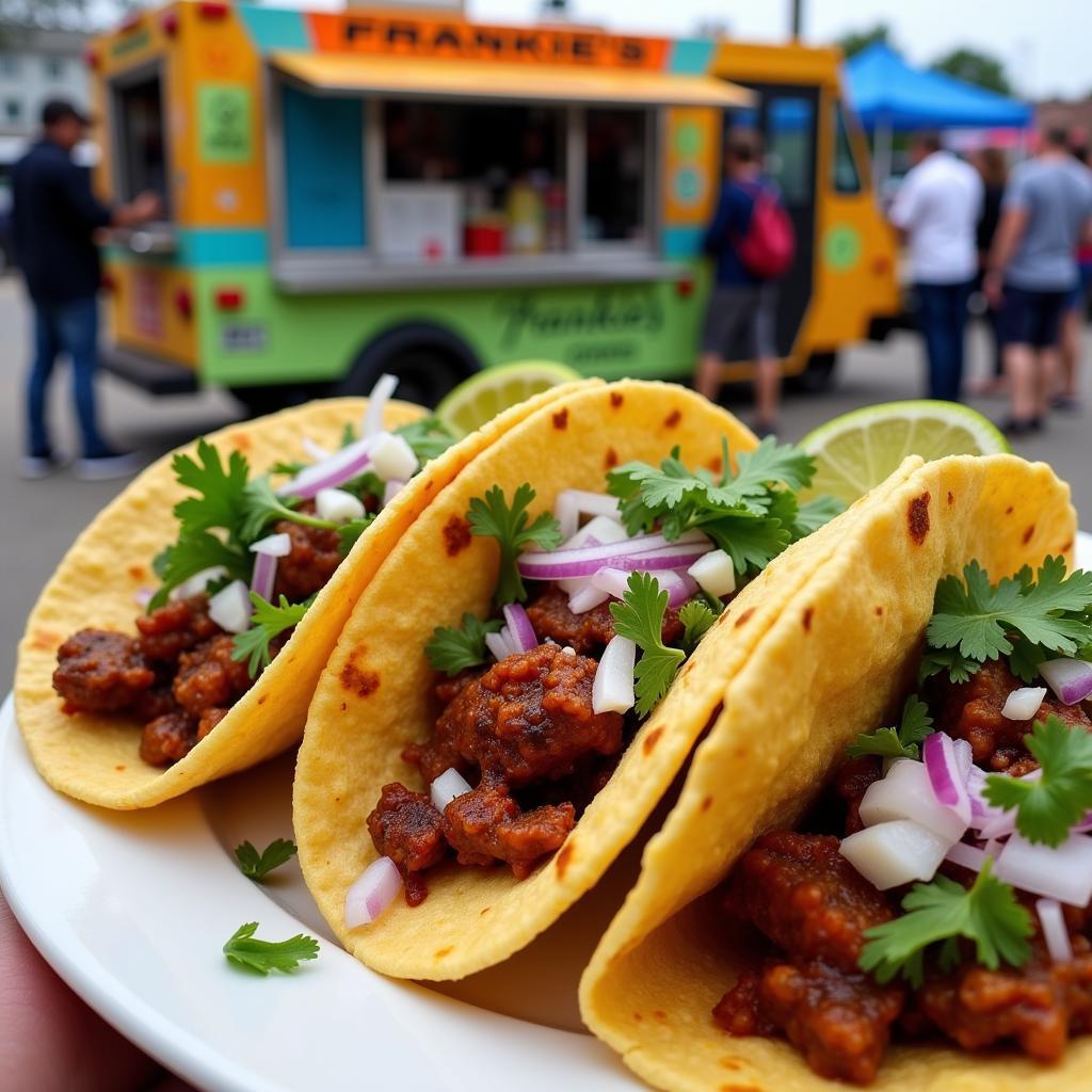 Frankie's Food Truck Menu - Tacos