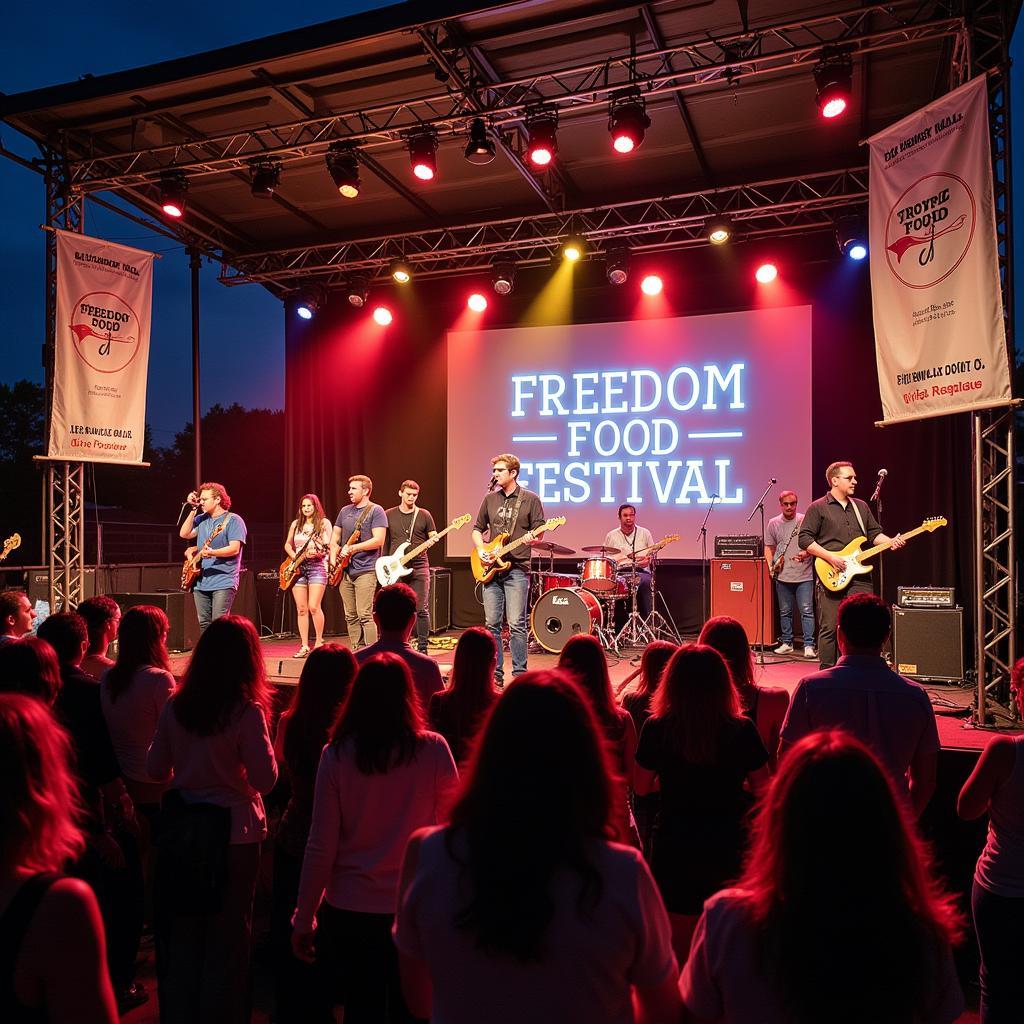 Live Music at Freedom Food Festival