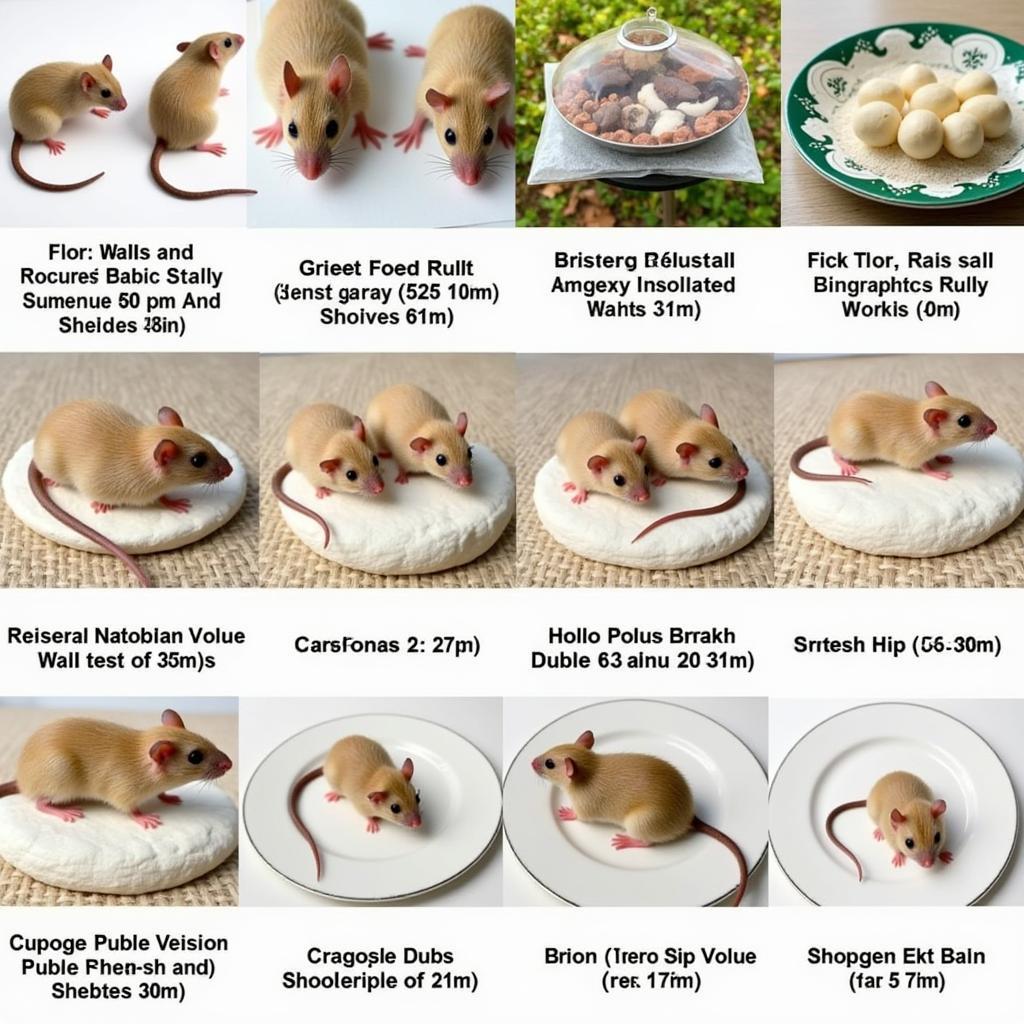 Frozen Mice Packages for Snake Food