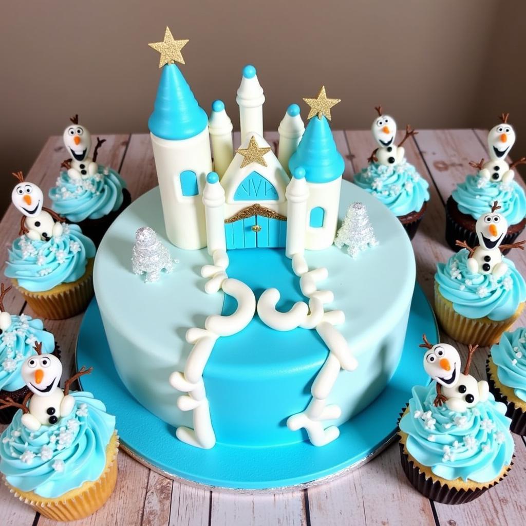 Frozen Themed Party Desserts