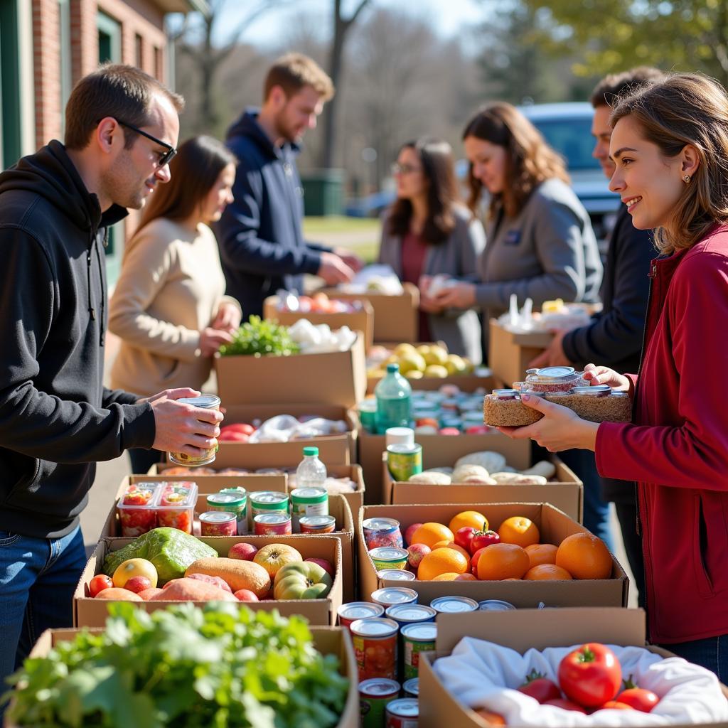 Gastonia NC Food Bank Distribution