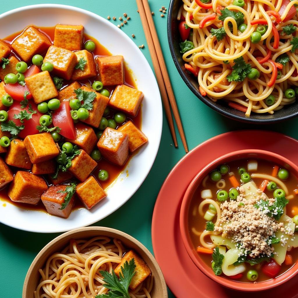 General Tso's Vegetarian Options