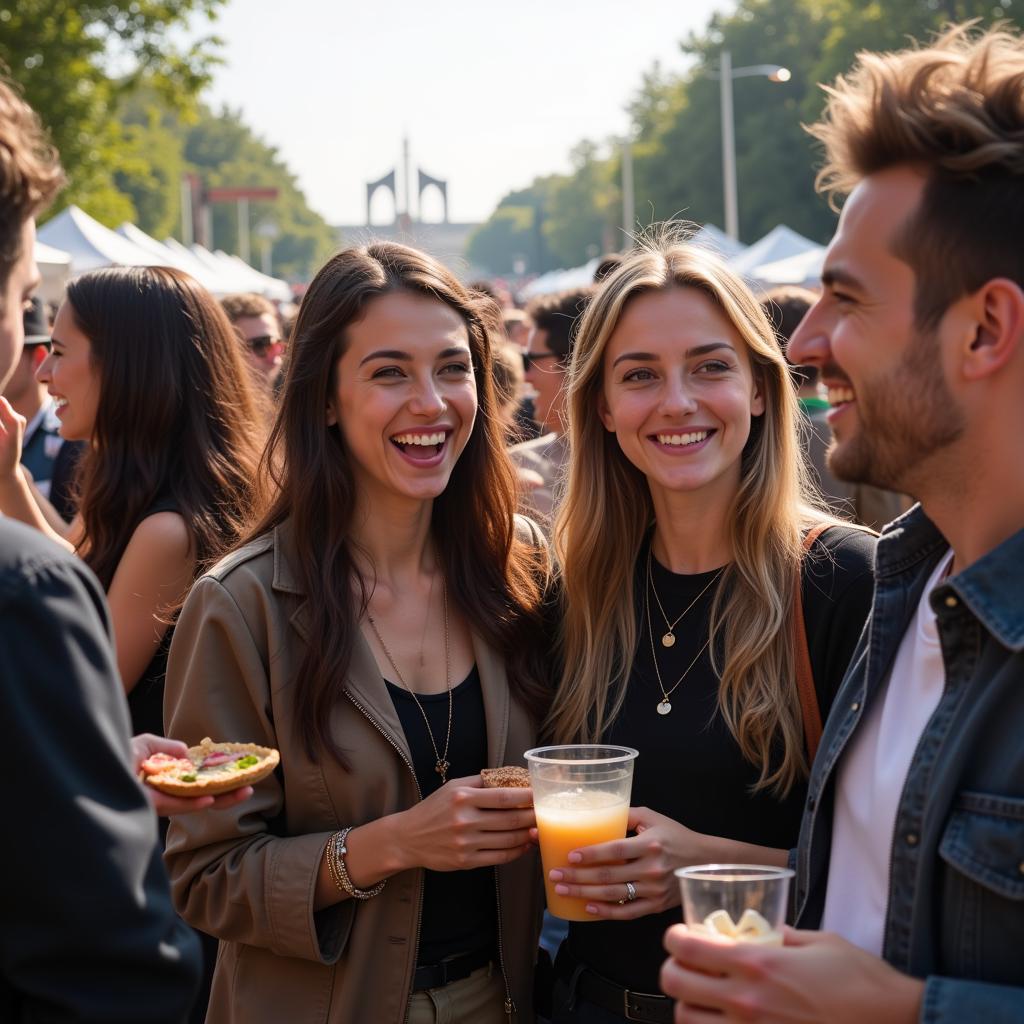 Georgetown Food, Beer, and Wine Festival Crowd