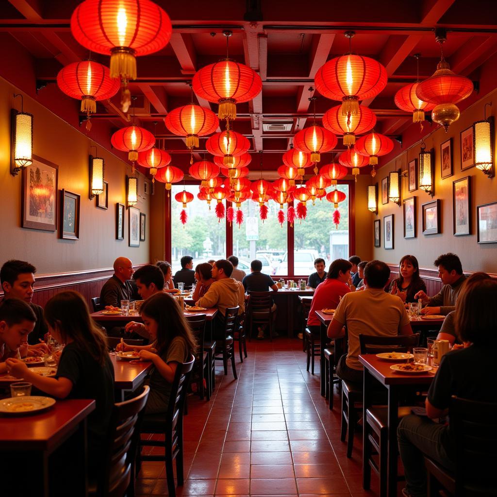 Glen Allen Chinese Restaurant Interior