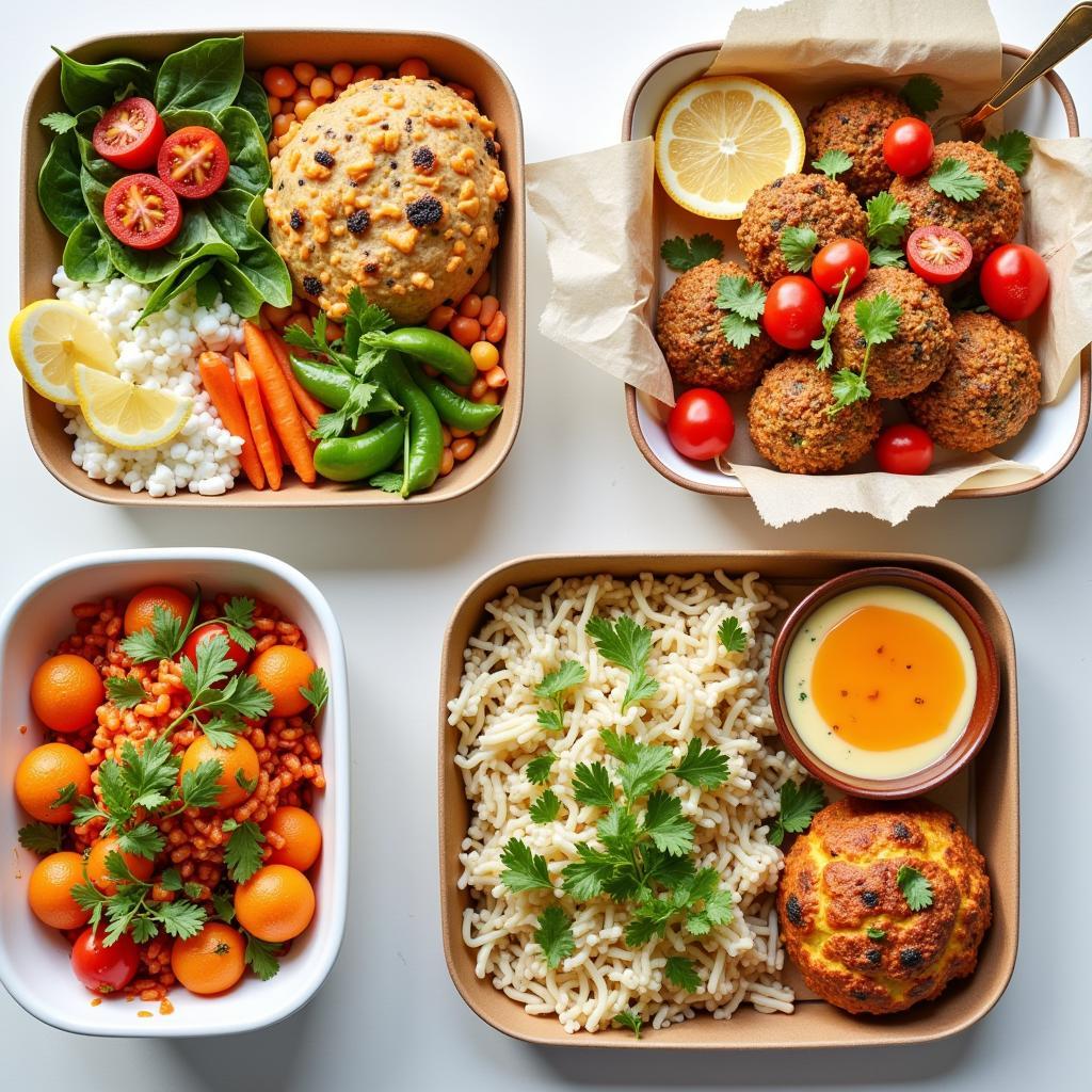 Gluten-free and dairy-free meal delivery options.