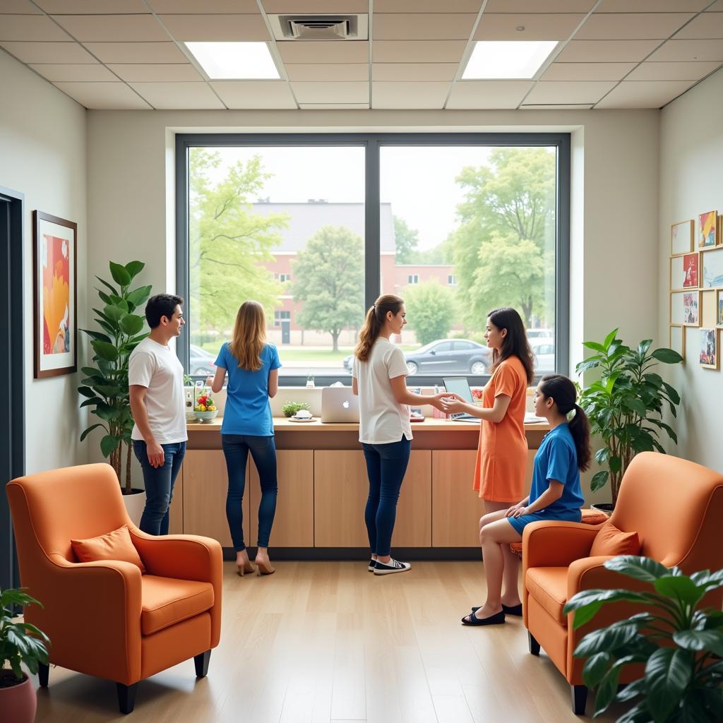 Greenville MS Food Stamp Office Interior