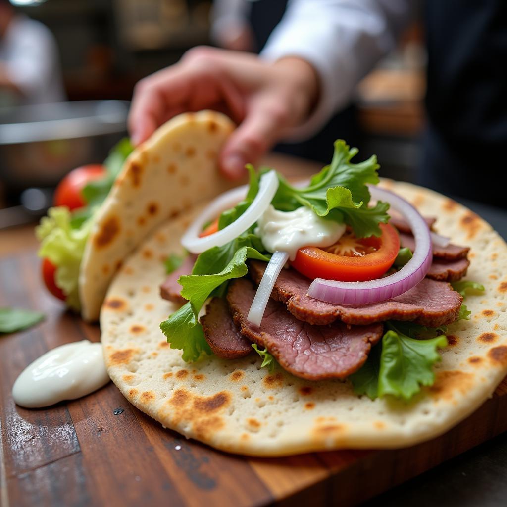 Fresh Ingredients for a Perfect Gyro