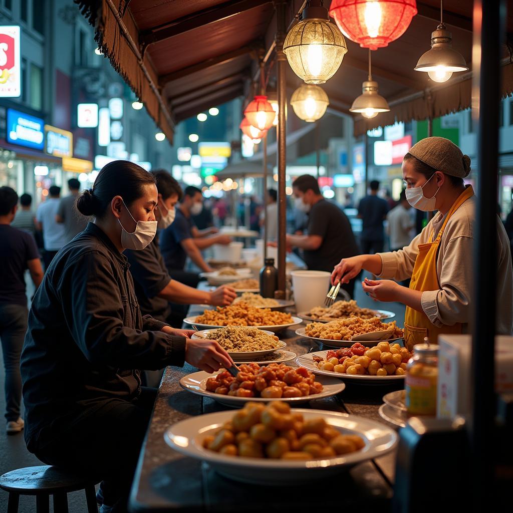 Enjoying Halal Street Food in Saigon