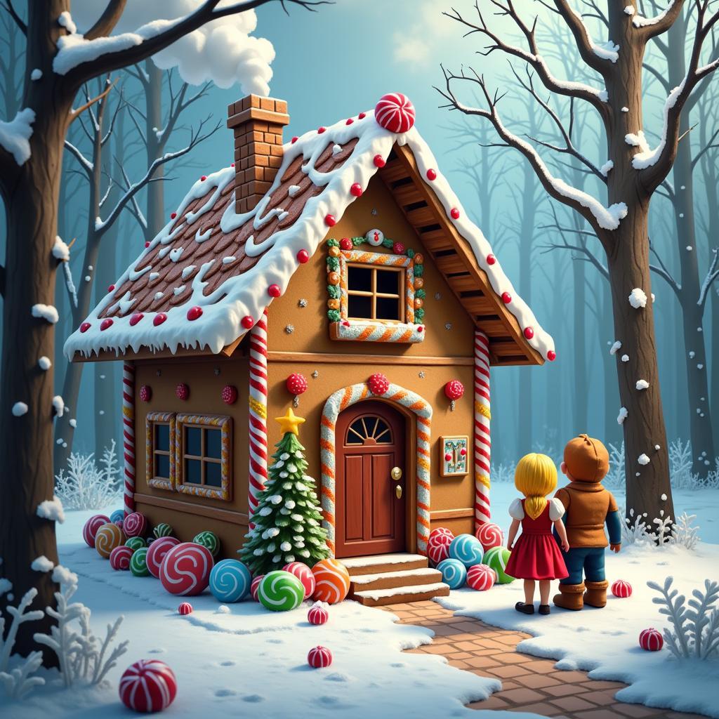 Hansel and Gretel's Gingerbread House