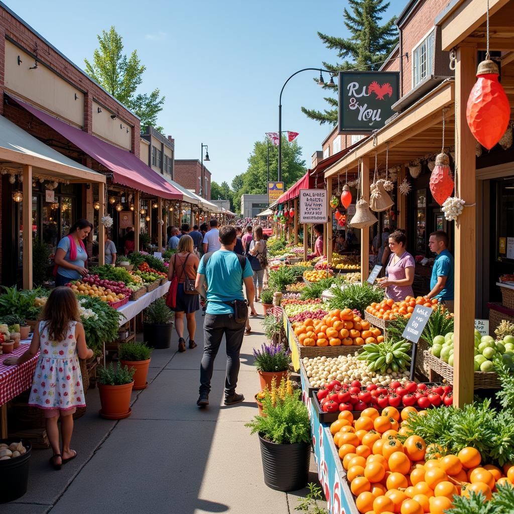 Fresh Produce at Hastings Nebraska Farmers Market