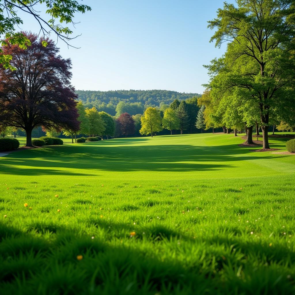 A Lush, Healthy Green Lawn