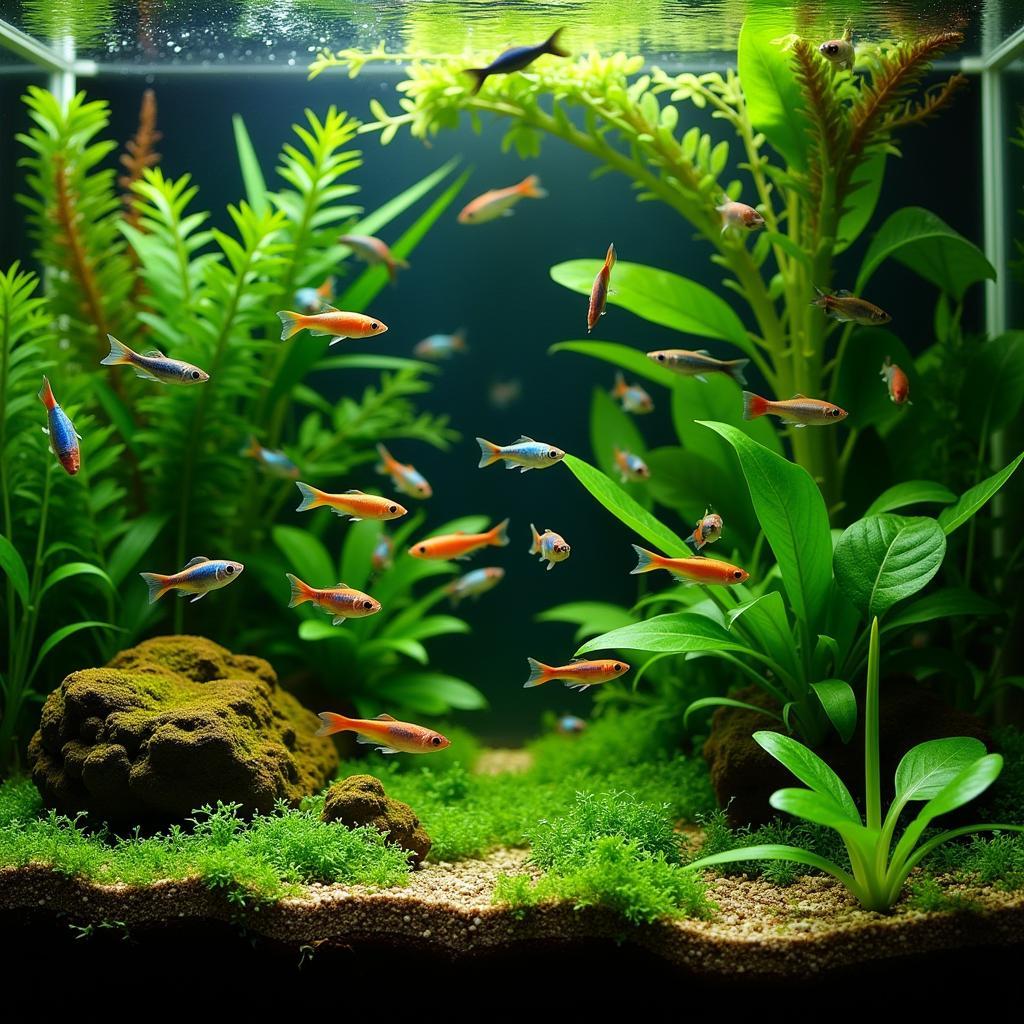 Healthy Tetra Aquarium