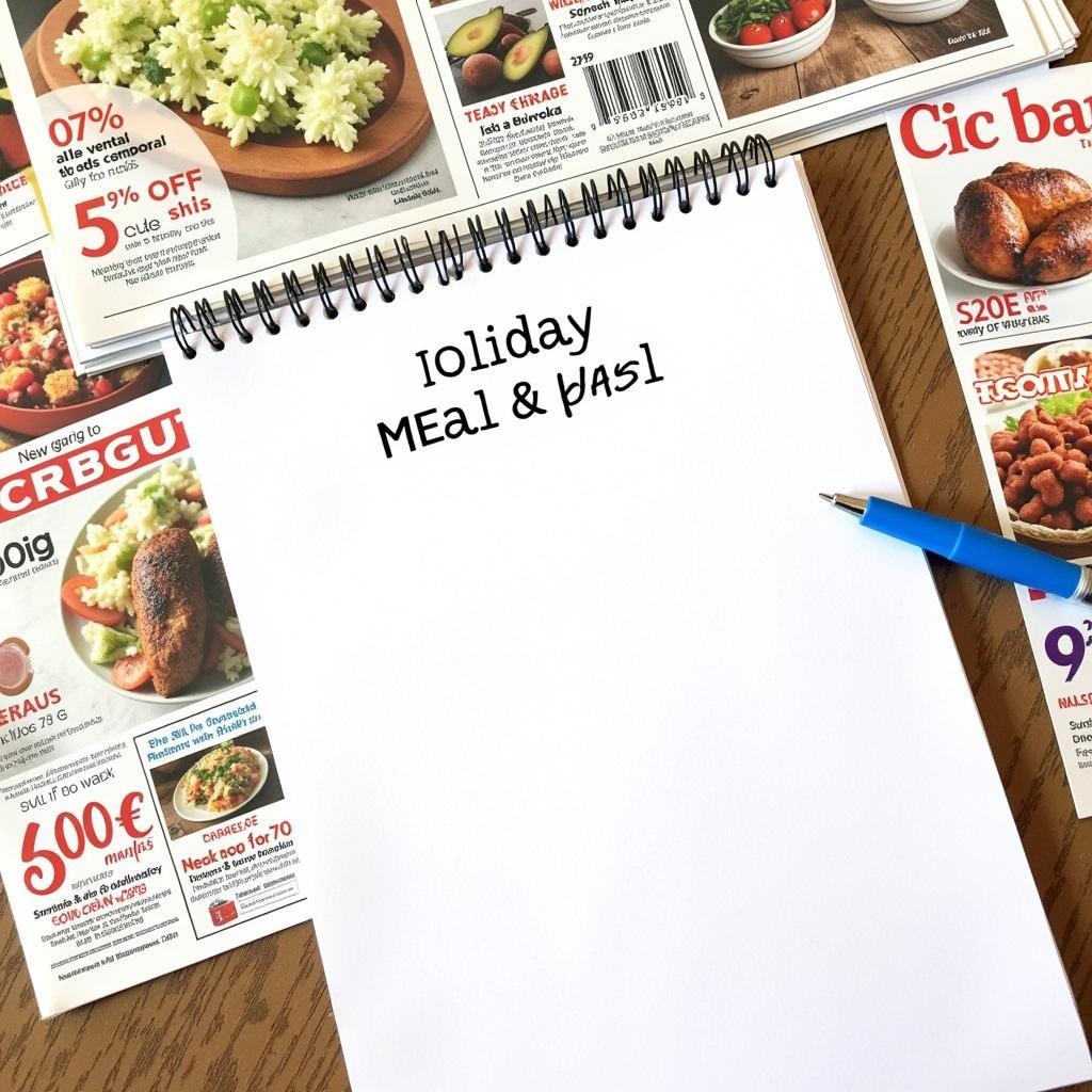 Holiday Meal Planning with Weekly Ads