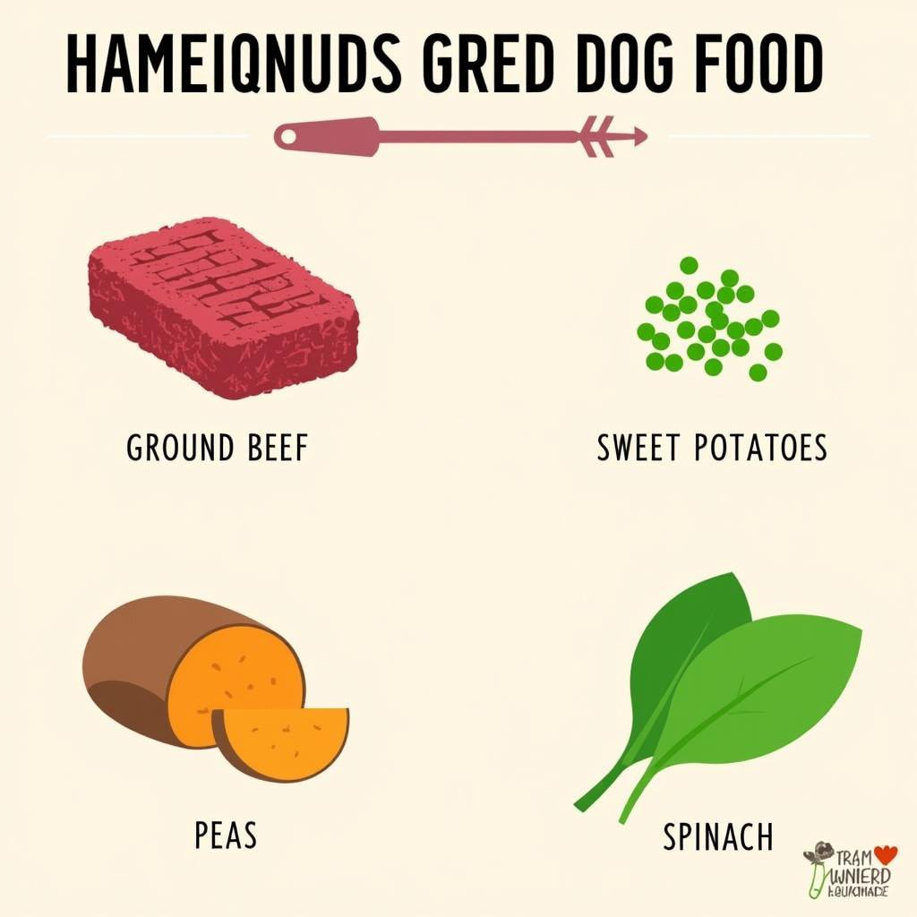 Homemade Ground Beef Dog Food Recipe