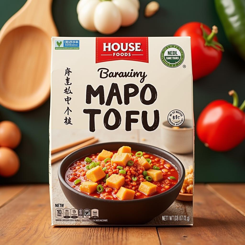 House Foods Mapo Tofu Packaging