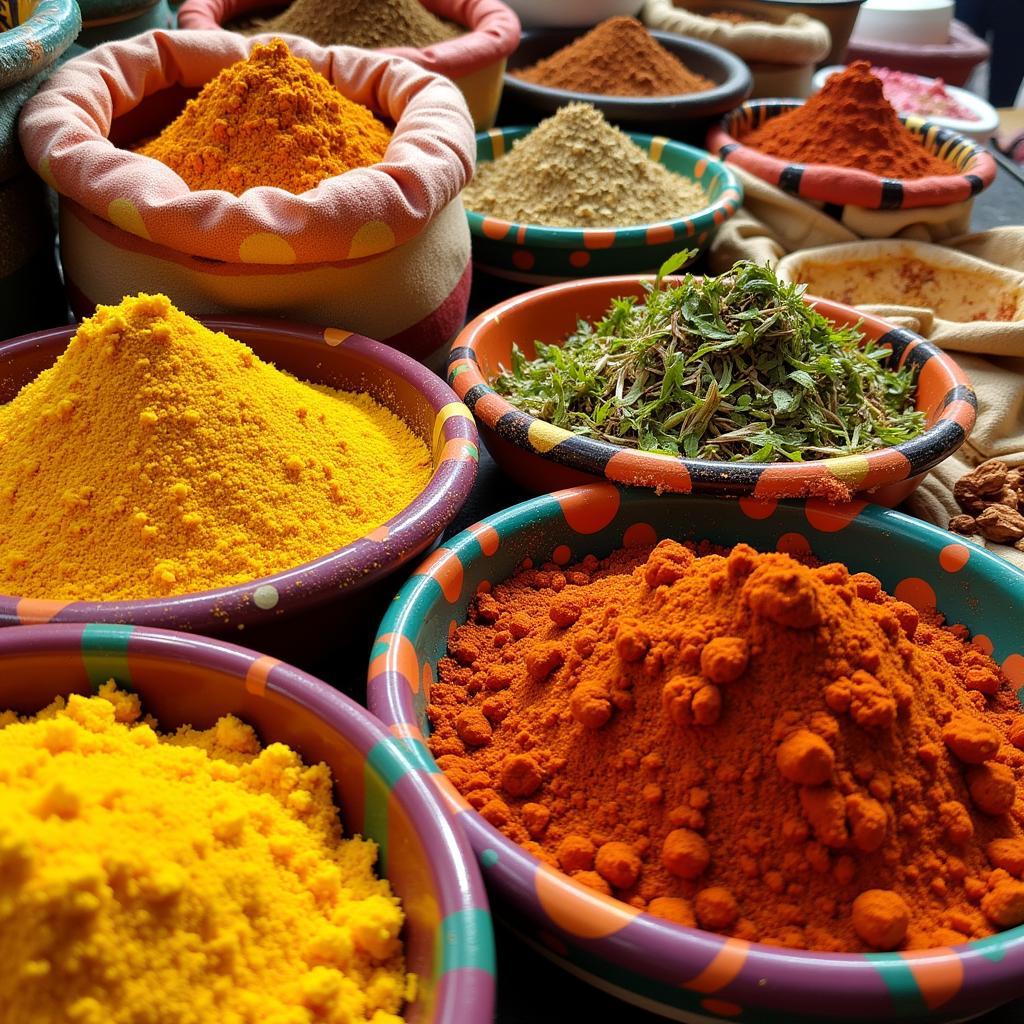 Spices at an Indian Food Store in Portland