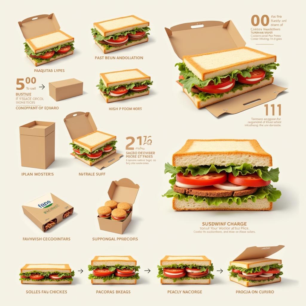 Innovative Food Packaging Sandwich Design