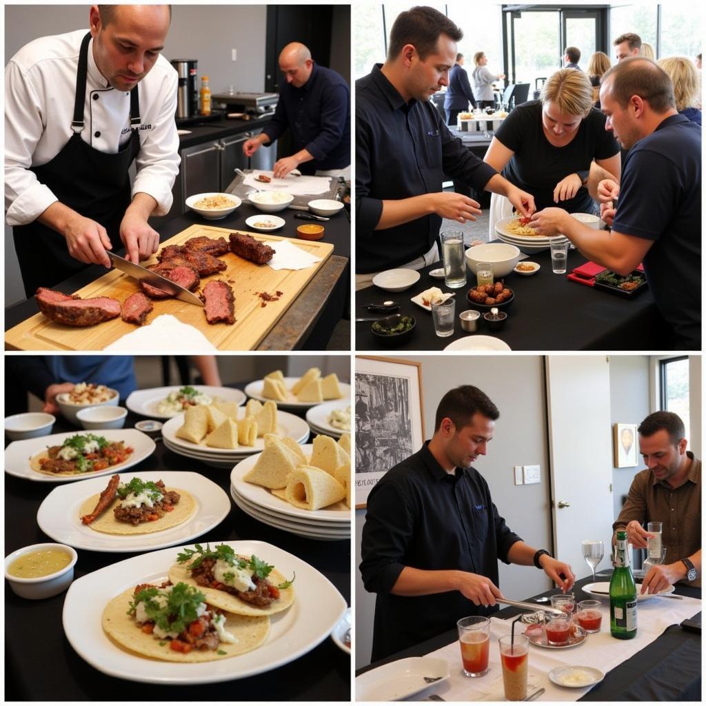 Interactive Food Stations for Catering