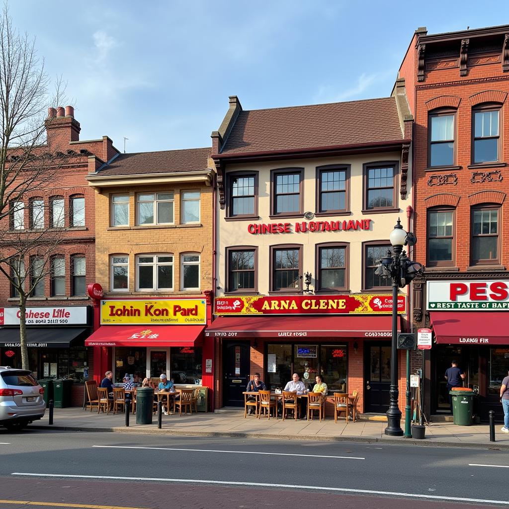 Vibrant Island Park Chinese Restaurant Scene