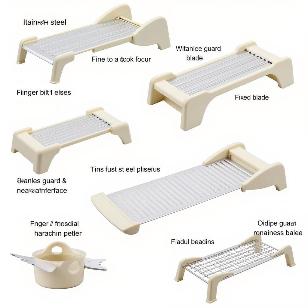 Variety of Japanese Mandoline Slicers