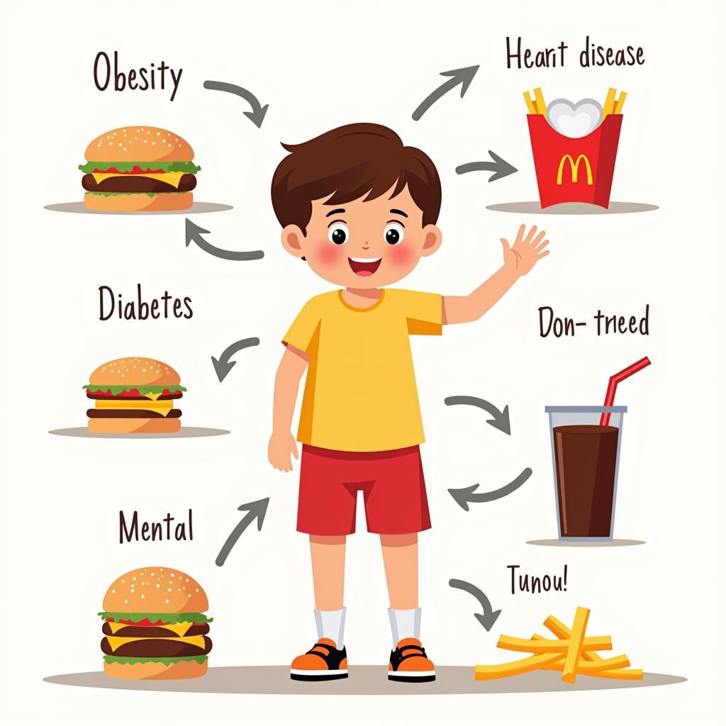 Negative Effects of Junk Food on Children's Health