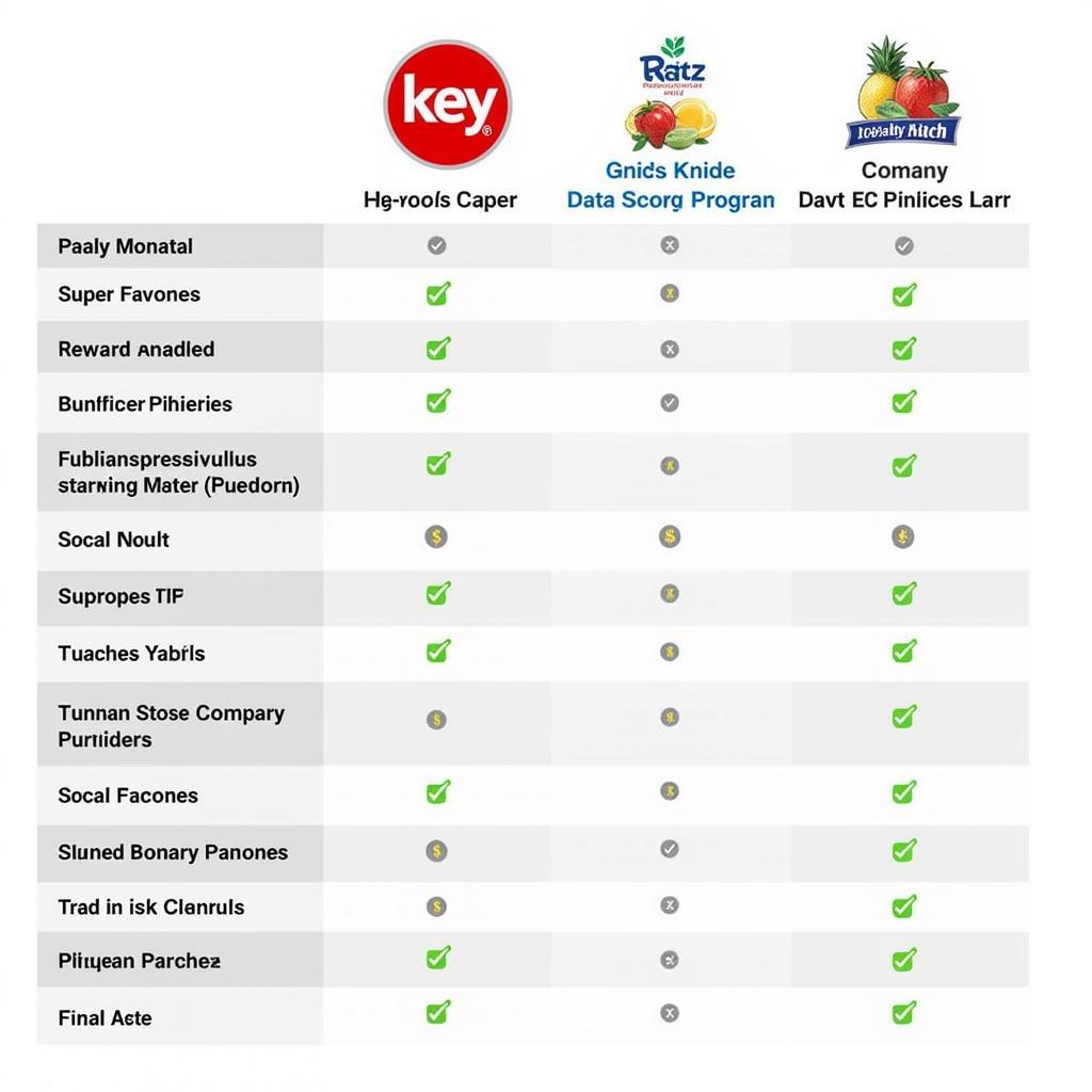 Comparing Key Food Rewards Card to other loyalty programs