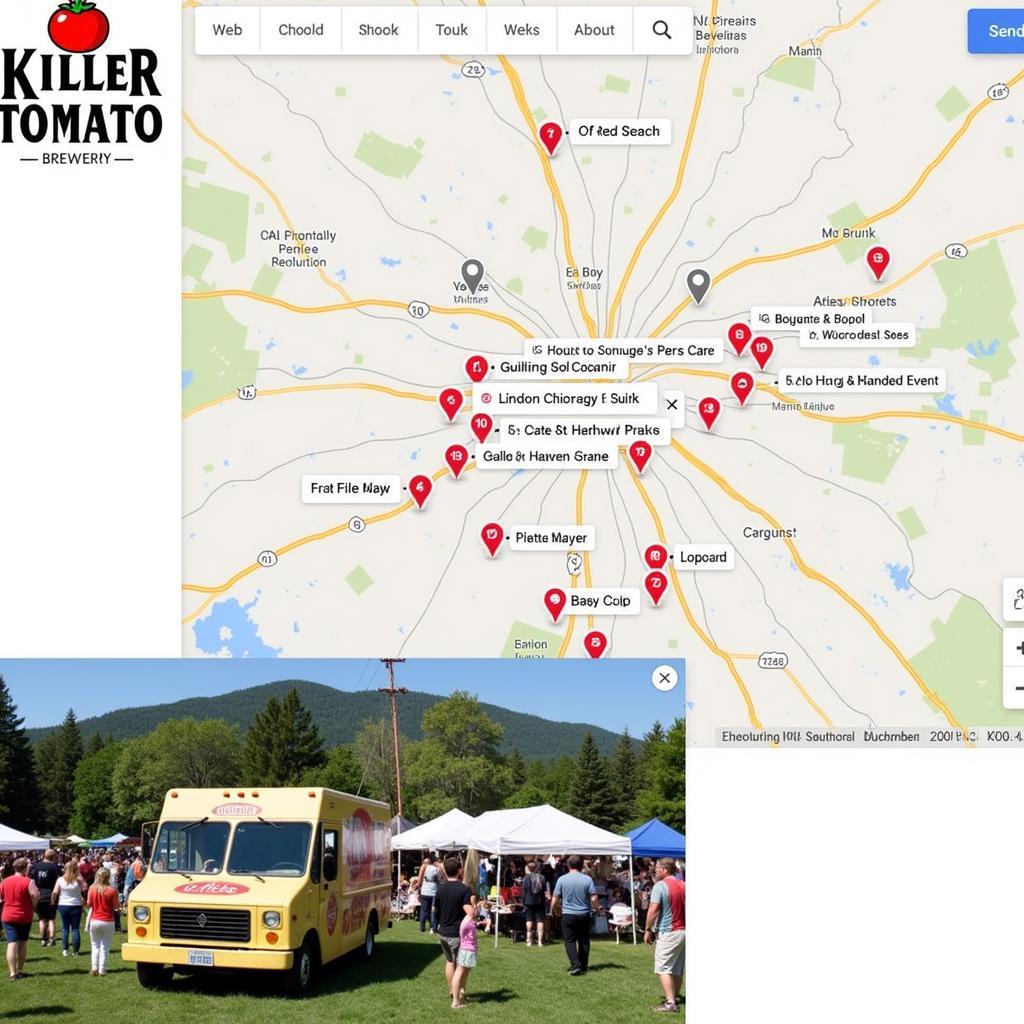 Killer Tomato Food Truck Locations and Schedule