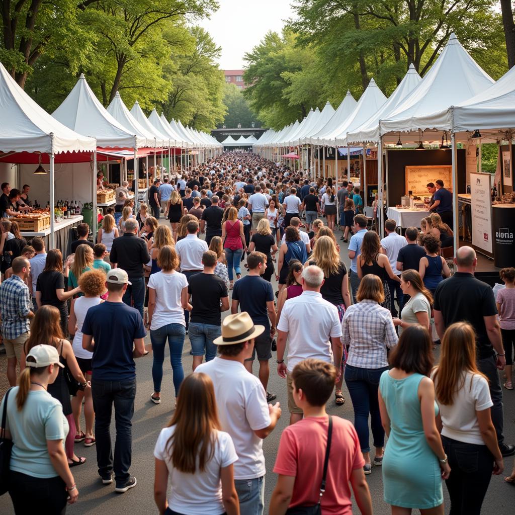 Kohler Food and Wine Festival Scene