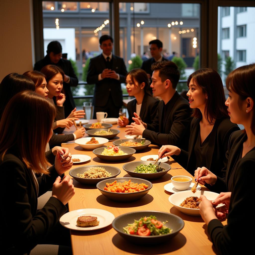 Korean Food Catering at a Corporate Event in NYC