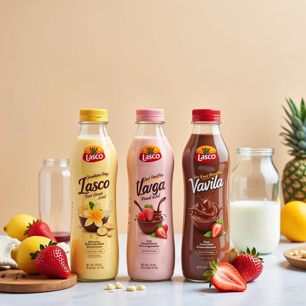 Assortment of Lasco Food Drink Flavors