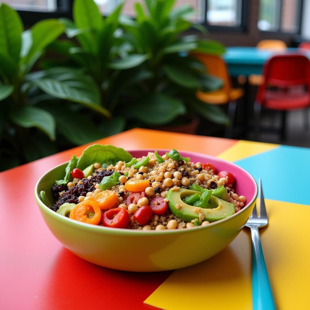 Vegan Buddha Bowl at Lincoln Square Food Court