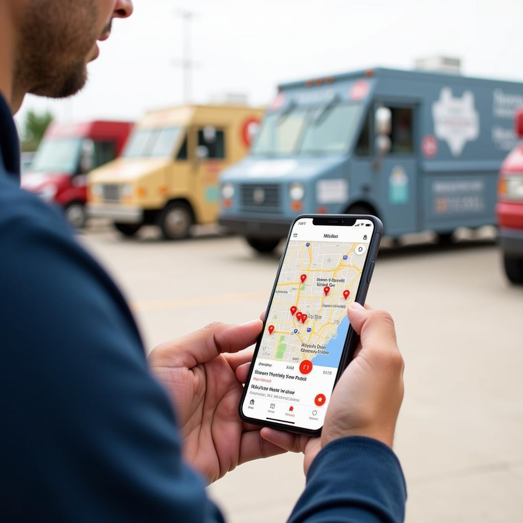 Locating Food Trucks in Midland