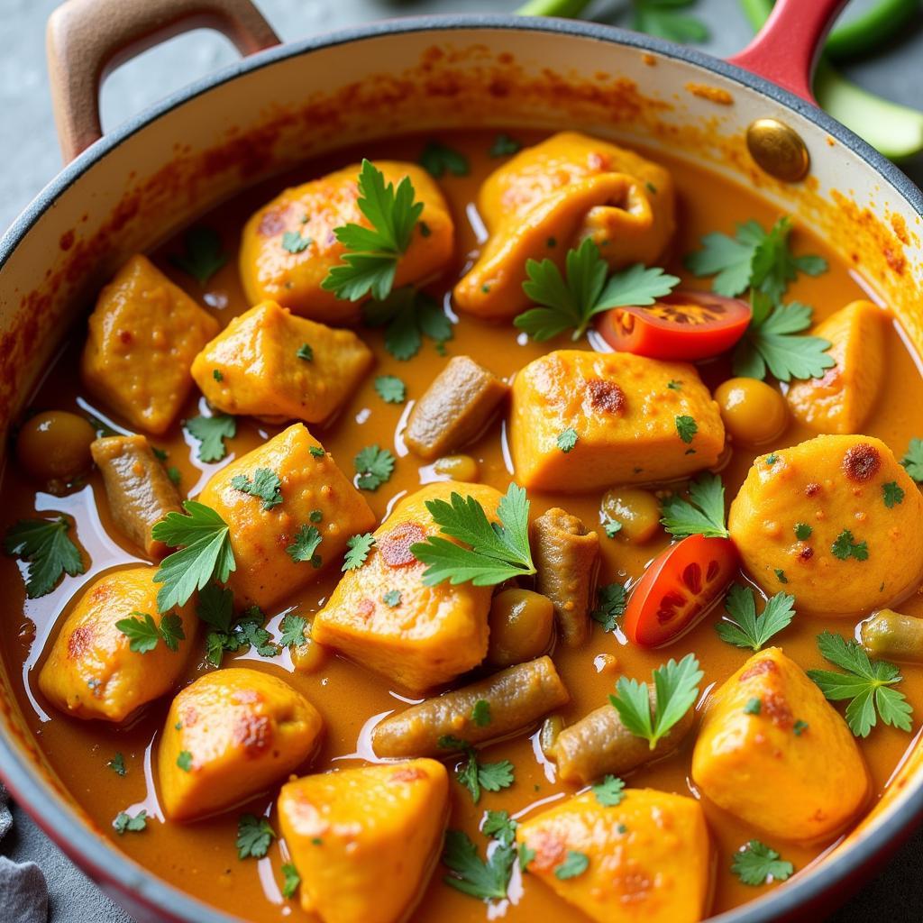 Low FODMAP Indian Chicken Curry