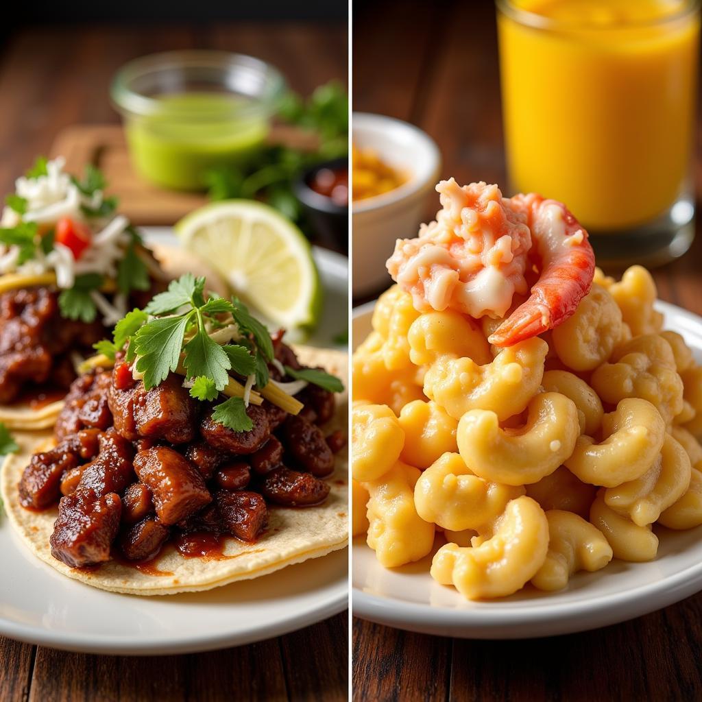 Mader Mader Food Truck's Popular Dishes - Korean BBQ Tacos and Lobster Mac and Cheese