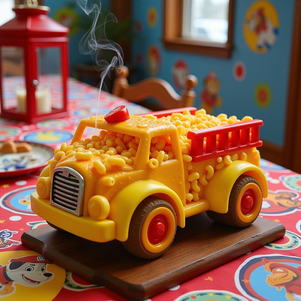 Marshall's Firetruck Mac and Cheese