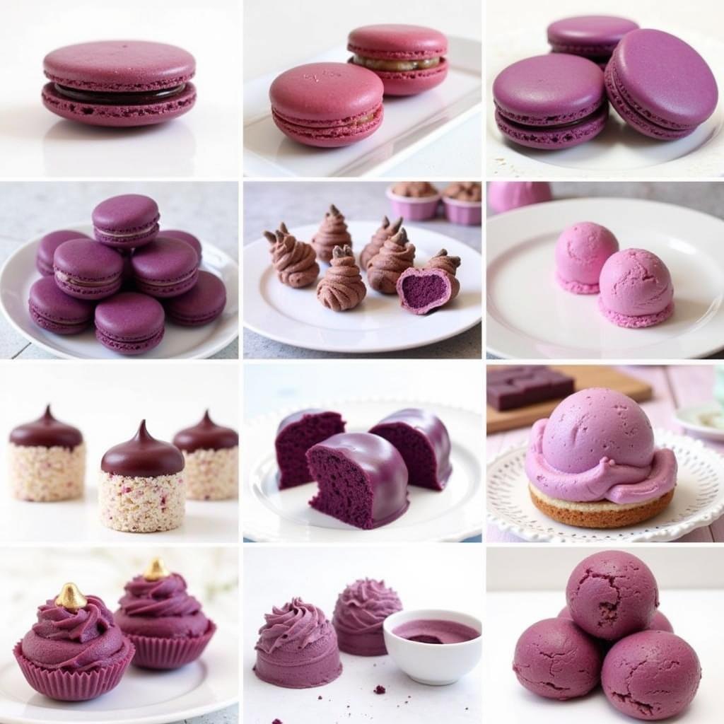 Creative Uses of Mauve Food Coloring in Desserts