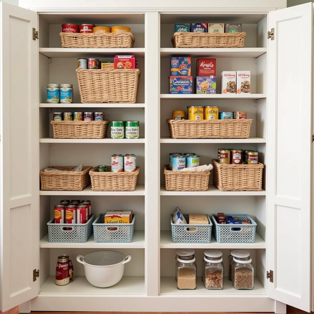 Maximizing Pantry Space with Food Racks