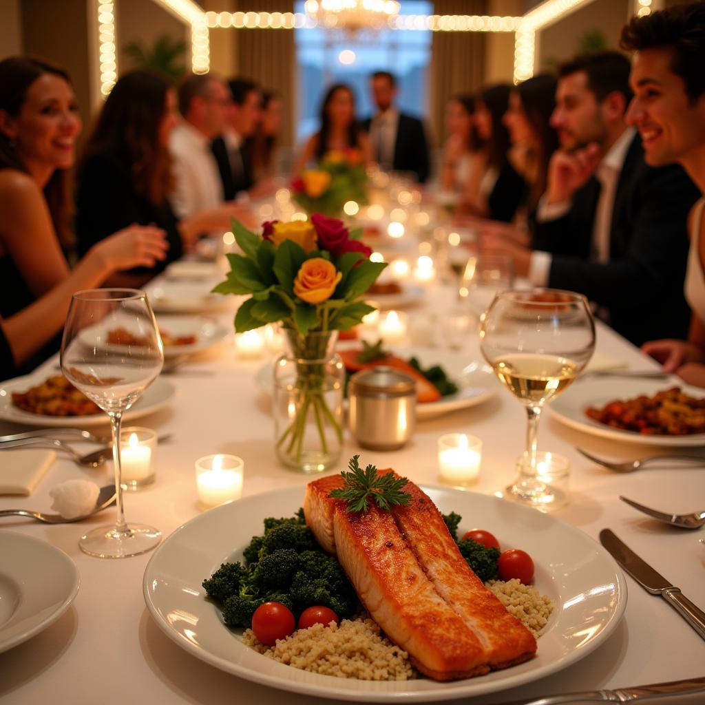 Mediterranean Catering at a Chicago Wedding