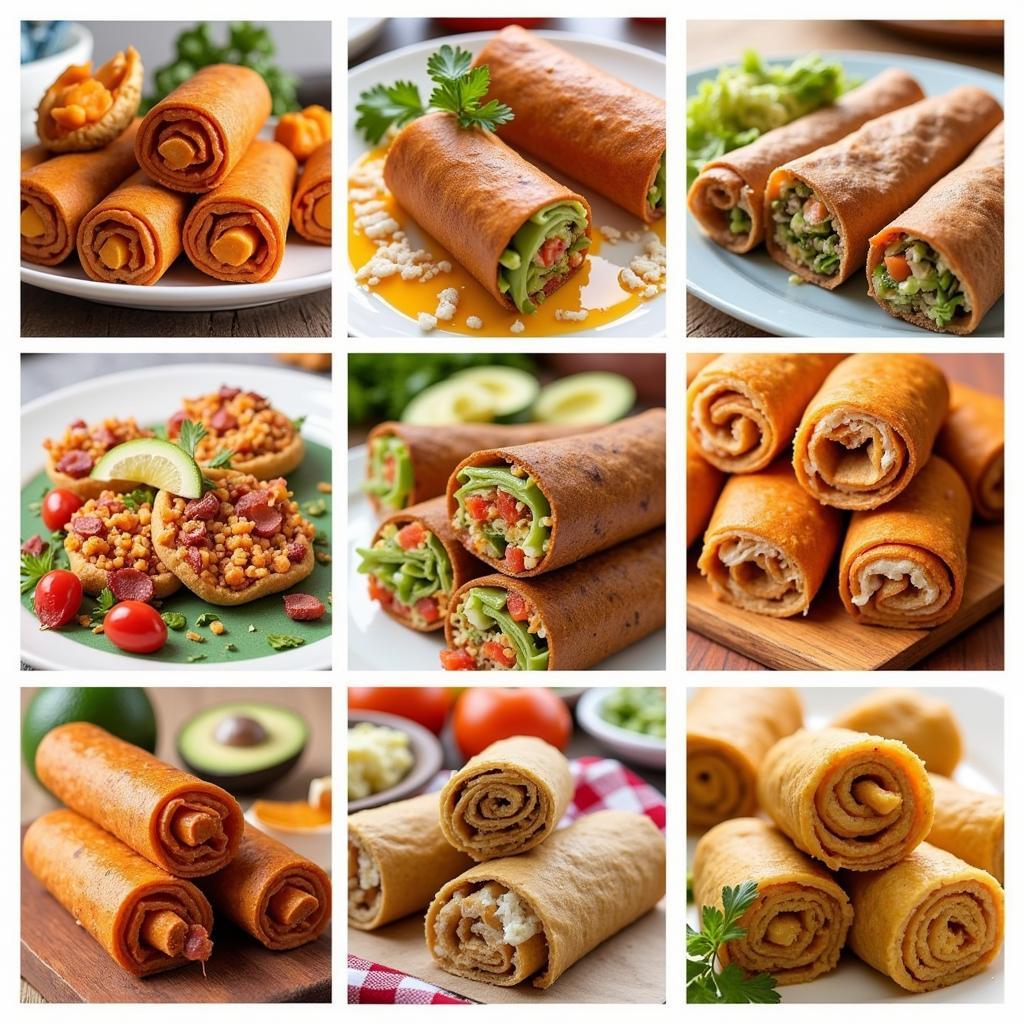 Mexican Cigar Shaped Foods