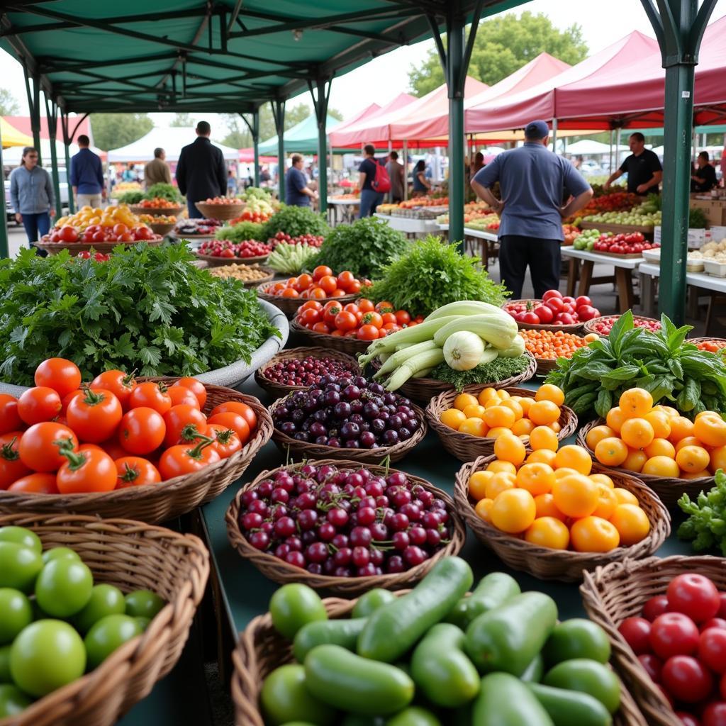 Fresh Produce at the Molalla Farmers Market