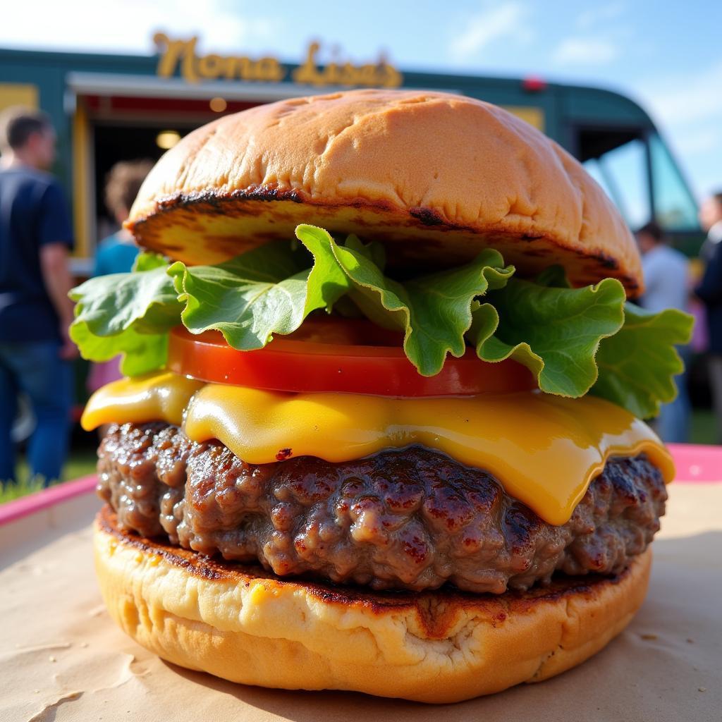 Mona Lisa's Food Truck Gourmet Burger