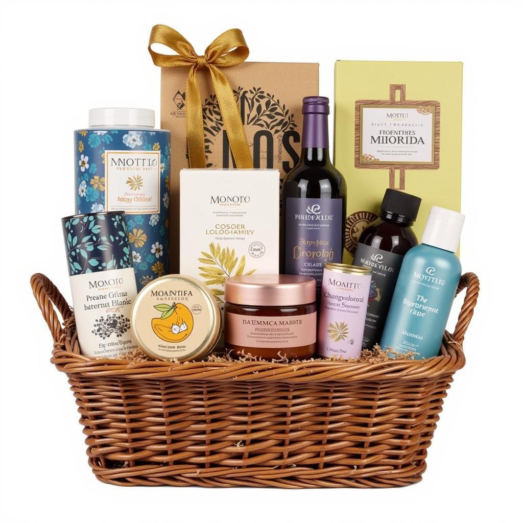 Motta Gift Basket with Assorted Treats