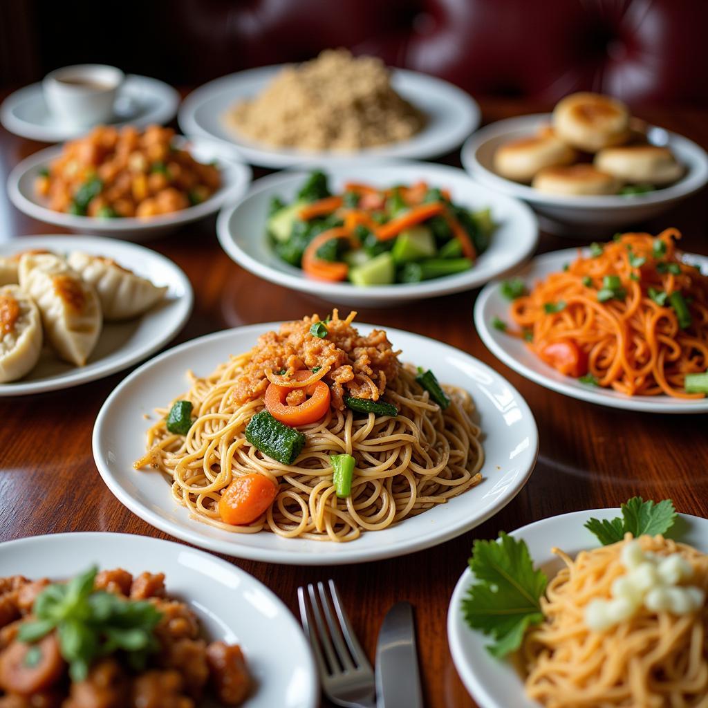 Variety of Chinese Food Dishes in Mount Washington