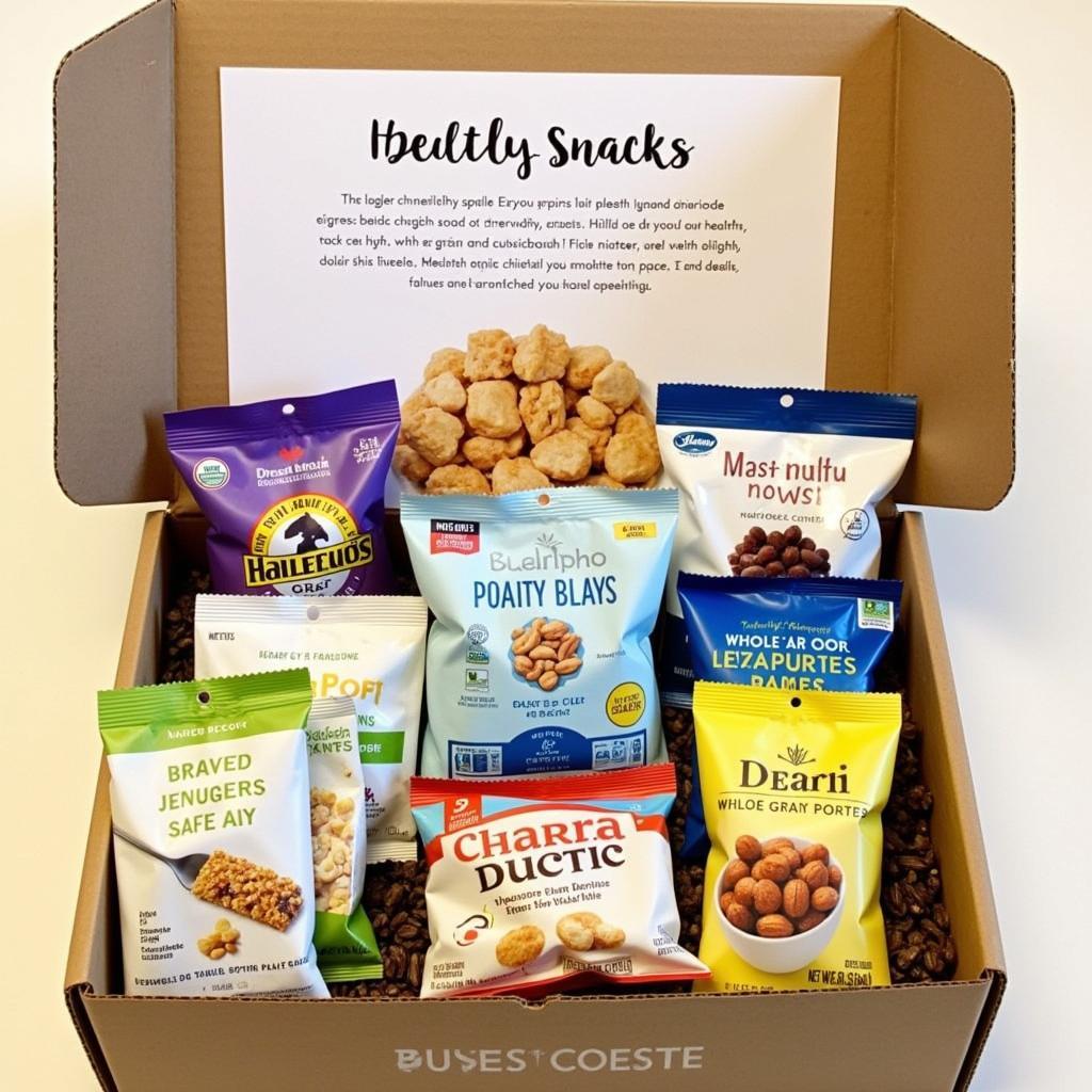 A curated snack box for new parents.