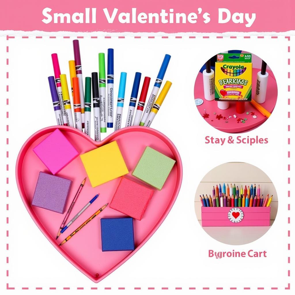 Non-Food Valentines: Craft Supplies