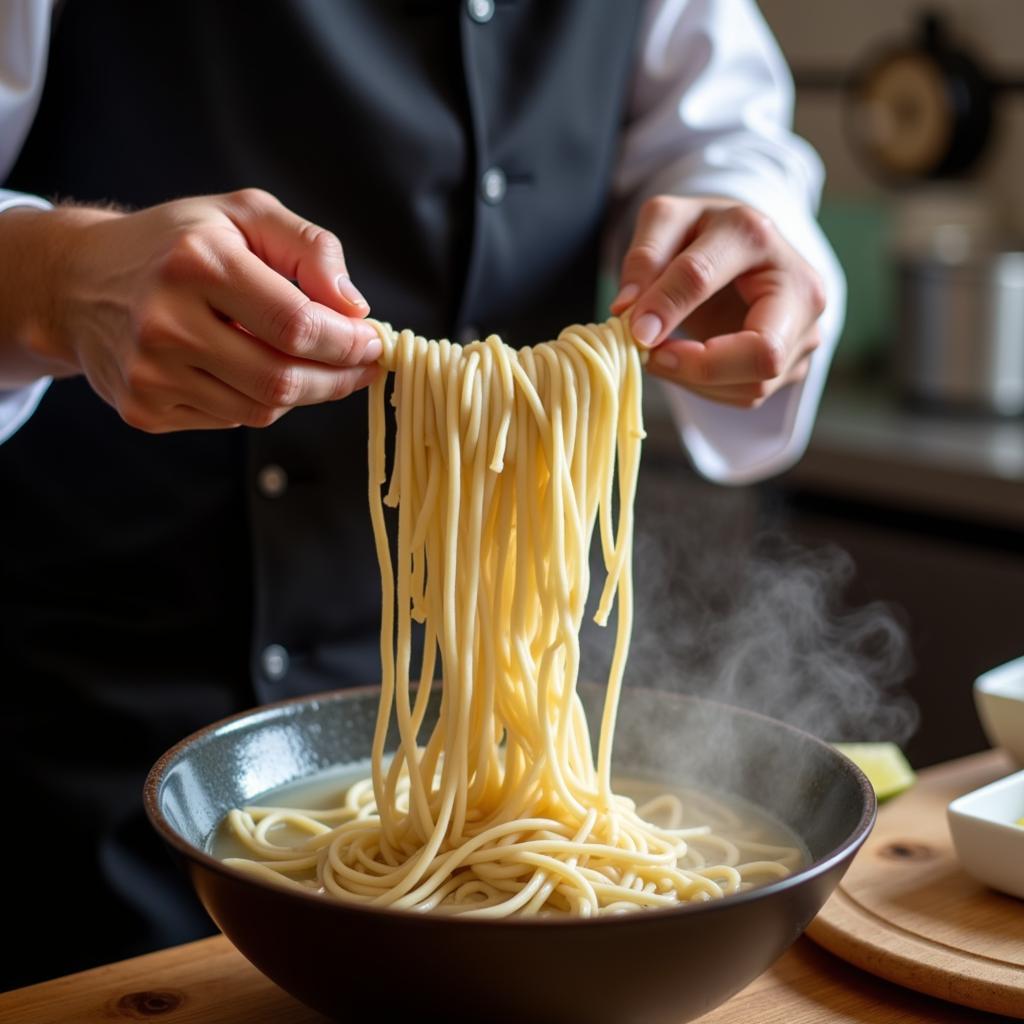 Hand-Pulled Noodles in Woodside, Queens